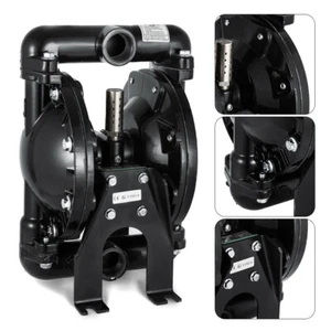 Air-Operated Diaphragm Pump Double 1 inch Inlet & Outlet Petroleum Fluids 35GPM - Picture 1 of 11