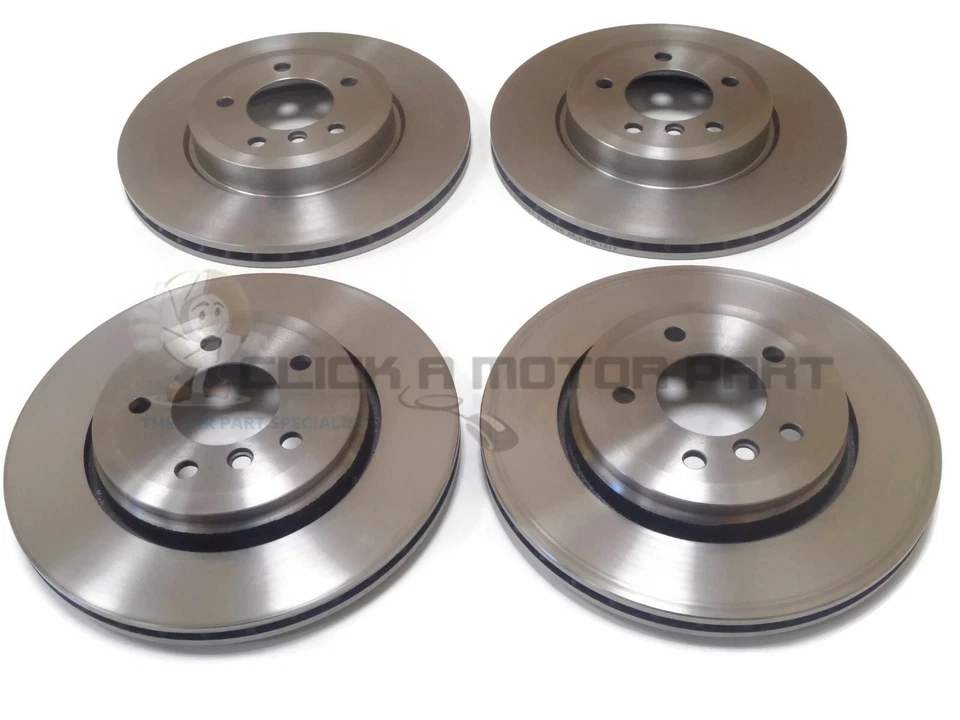 JUEGO DE DISCOS DE FRENO DELANTEROS Y TRASEROS BMW E46 330D 330 CI & M SPORT 1999-2005 NUEVO Foto 1 de 1