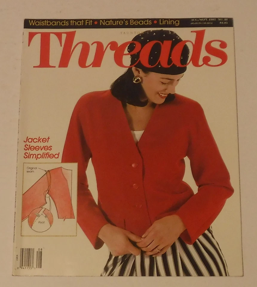 Threads Magazine August/September 1993 Waistbands that Fit Nature's Beads - Image 1 of 1