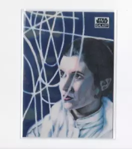 CARTA TOPPS CHROME STAR WARS GALAXY "FOCUSED AND FEARLESS" - SPEDIZIONE GRATUITA - Foto 1 di 22