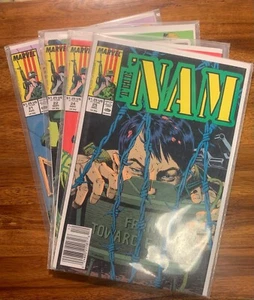 The Nam Comic Books Partial Set, Issues #21-25, Missing Issue #23 - Picture 1 of 3