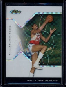 Wilt Chamberlain 2005 Topps Finest #146 X-Fractor /199 76ers - Picture 1 of 2
