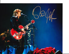 THE STRAY CATS BRIAN SETZER SIGNED PLAYING ELECTRIC GUITAR 8X10 HOLIDAY SHOW
