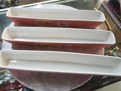 Macy’s Thirstystone Blush Pink (3) Ceramic Olive Tray - Image 1 of 4