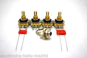 #3 PREMIUM VINTAGE WIRING KIT ORANGE DROP ERIC CLAPTON STYLE FOR GIBSON SG 335 - Picture 1 of 1