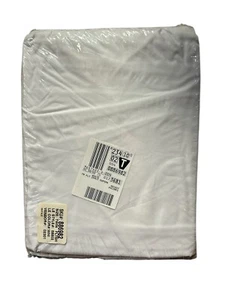 NEW Supima Cotton Flat Sheet Only White Twin Size Bed - Picture 1 of 3