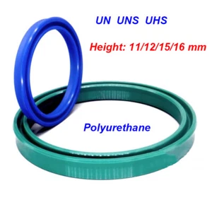 UN/UNS/UHS PU Piston Hydraulic Rod Oil Seal Rings Gasket Height 11-16mm Sealing - Picture 1 of 10