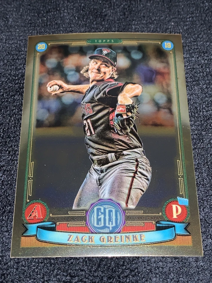 2019 Topps Gypsy Queen Chrome Box Toppers #62 Zack Greinke - Diamondbacks - Image 1 of 2