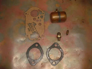 KIT GALLEGGIANTE GUARNIZIONI CARBURATORE WEBER FIAT 600 1 SERIE carburetor gaske - Foto 1 di 1