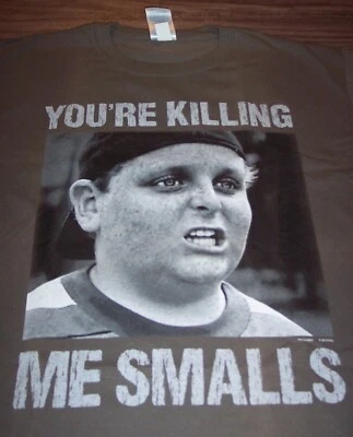 THE SANDLOT "YOUR KILLING ME SMALLS" Hamilton Porter  T-Shirt YOUTH XL  NEW - Image 1 of 3