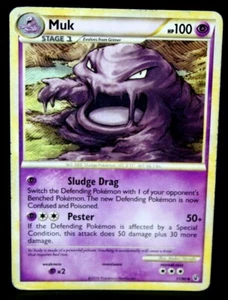 Pokémon TCG Muk HS-Undaunted 31/90 Regular Uncommon - Picture 1 of 4