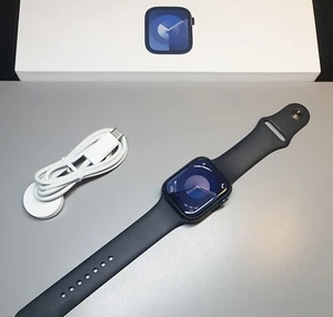 Perfetto Apple Watch 9 Wifi ECG GPS Midnight Batteria 100% - Zdjęcie 1 z 5