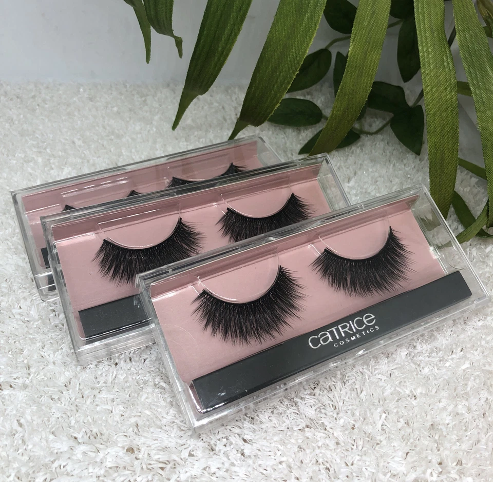 Catrice LASH COUTURE 3D False Lashes 3 x C04 Luscious Silk 3 Paar *neu*🖤