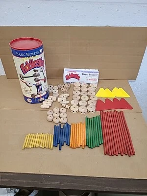 Fabulous Fiddlestix All Wood 100+ Pieces EUC - Image 1 of 4