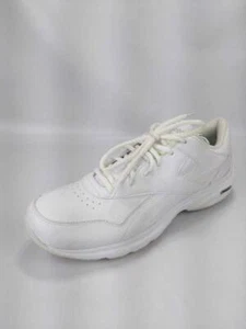 Reebok Mens Athletic Shoes White J22033 Lace Up Low Top Perforated Sneakers 10 M - Picture 1 of 10