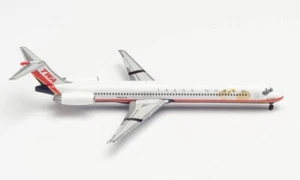 New! Herpa 533737 TWA McDonnell Douglas MD83 Spirit of Long Beach 1:500 diecast - Picture 1 of 1