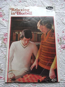 PATONS MENS JUMPERS, CARDIGAN & VESTS ~ 5 PLY KNITTING PATTERNS #312 - Picture 1 of 9