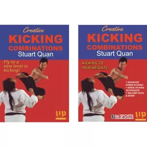 2 DVD Set Creative Kicking Combinations for Karate & Taekwondo - Stuart Quan - Picture 1 of 1