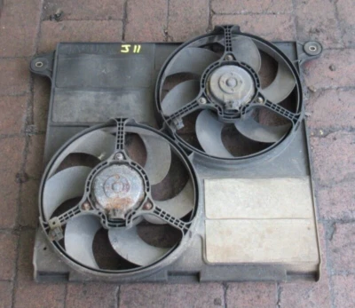 JAGUAR XJR6 1995 X300 RADIATOR COOLING FAN TWIN FANS SET - Image 1 of 2