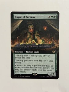 Augur of Autumn (Extended Art) Innistrad: Midnight Hunt Regular NM - Bild 1 von 2