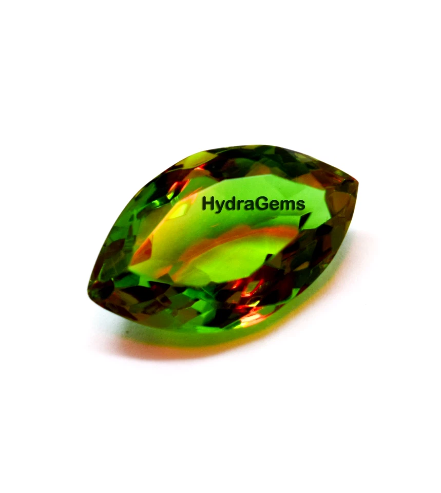 Farbwechsel Alexandrit 8-10 Kt Marquise-Schliff natürlicher russischer zertif... - Bild 1 von 4