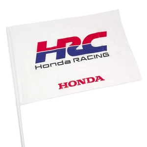 JDM Japan Official Super GT JGTC Honda Racing Support Flag White - Picture 1 of 3