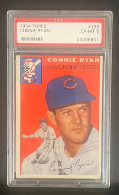 1954 Topps Connie Ryan #136 PSA6 - Image 1 of 2