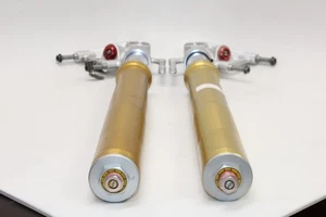 2010 BMW S1000RR OEM FRONT FORKS SHOCK SUSPENSION SET PAIR - Foto 1 di 21