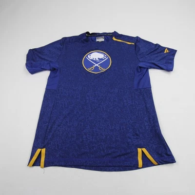 Buffalo Sabres Fanatics Short Sleeve Shirt Men's Blue Used - Image 1 of 4