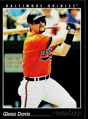 1993 Pinnacle #217 Glenn Davis Baltimore Orioles - Image 1 of 2