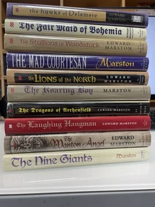 LOT 10 OF EDWARD MARSTON BOOKS ELIZABETHAN DOMESDAY MYSTERY HC/DJ 1ST EDITION - Picture 1 of 4