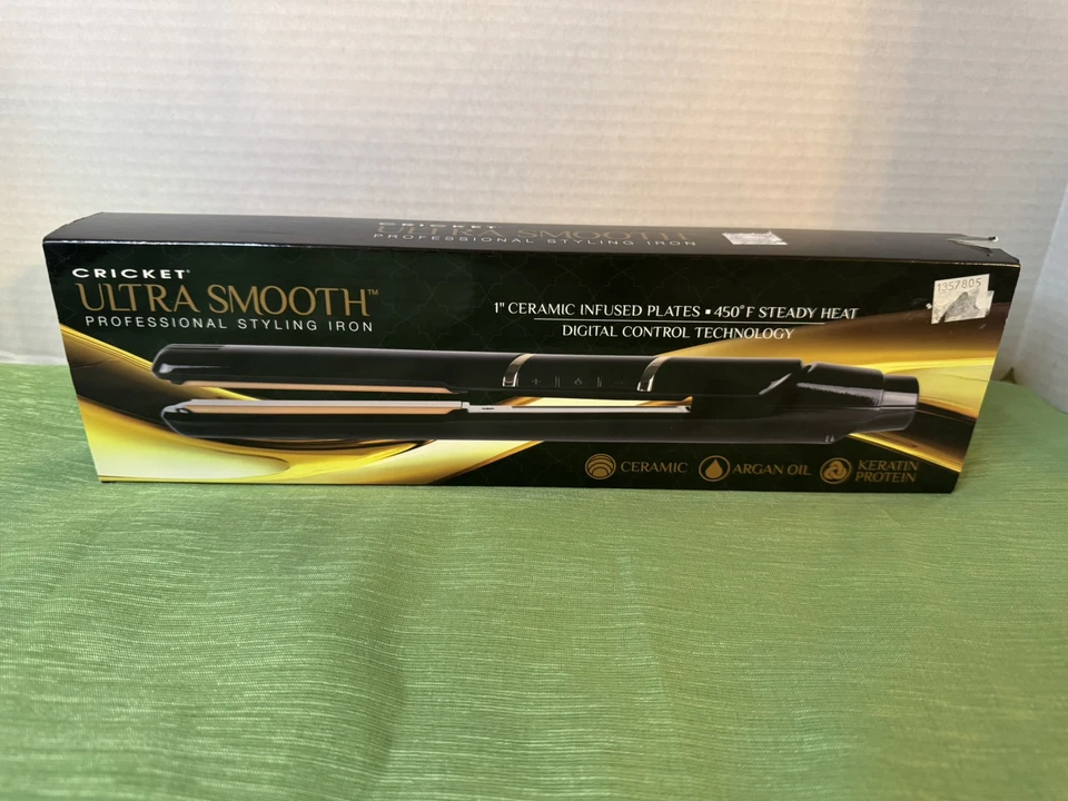 Cricket Ultra Smooth Professional Styling Iron *New* 5517267 - Image 1 of 4