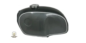 Convient pour BMW R100 Rt Rs R90 R80 R75 réservoir d'essence en acier noir... - Picture 1 of 4