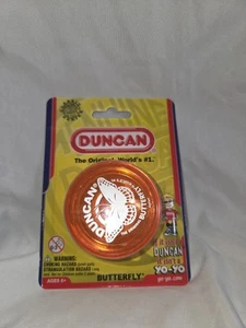 Vintage Duncan Butterfly Yo-Yo arancione nuovo sigillato 3058NP NUOVO CON SCATOLA anni 90 nuovo - Foto 1 di 2