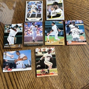 Barry Bonds Baseball 8 Card Mixed Lot - Picture 1 of 10