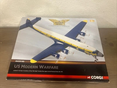 Corgi Escala 1/144 AA35102 Lockheed C121J Super Constellation USN Blue Angels EE. UU. Foto 1 de 4