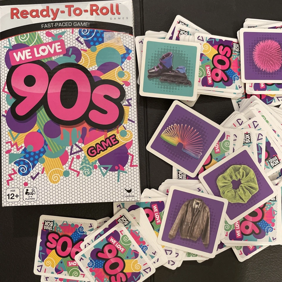We Love Heart The 90's Trivia Quiz - 200 Cards Questions & Picture MEMORIES 2018 - Image 1 of 1