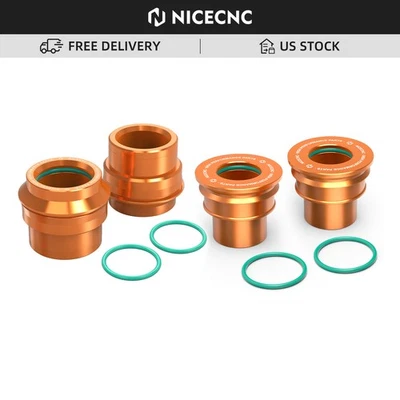 Front Rear Wheel Axle Spacers For KTM 250 300 350 450 500 EXC-F EXC XCW 17-2023 - Image 1 of 4