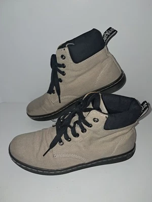 Zapatos Dr Martens Maelly para mujer talla 8 caqui lona con cordones Air Wair AW004 Foto 1 de 4