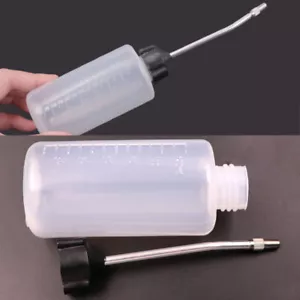 Sewing Machine Oiler Screw on Cap Extended Spout Oil Bottle DIY Craft 120ml - Picture 1 of 15