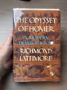 The Odyssey of Homer,  Richmond Lattimore 1967 First Edition, Stated, HC w/DJ - Imagen 1 de 9