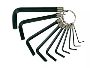 Teng - Hexagon Key Set of 10 on Ring Imperial (1/16-3/8in) - Picture 1 of 1
