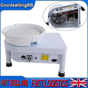 New 25CM Electric Pottery Wheel Ceramic Machine DIY Potter Clay Shape Craft 250W - Picture 1 of 20