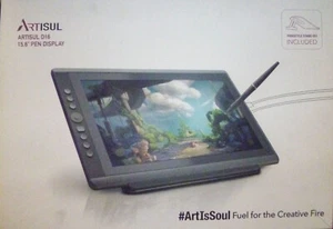Artisul D16 25.6" Pen Display NIB MAC and Windows Sketch Pad Graphics Tablet - Afbeelding 1 van 5