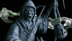 Pestilence - Cuatro Jinetes del Apocalipsis Modelo 12:1 Escala | Heraldos de th - Imagen 1 de 9