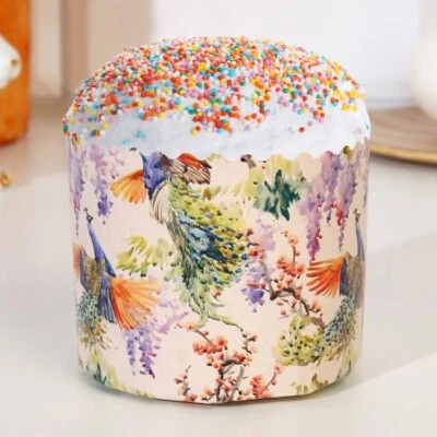 Бумажная форма для пасок Павлины, 4 шт.  / Backform für Osterkuchen 4 Stk - Bild 1 von 2