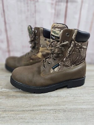 Botas de Montaña Gander Para Hombre 9 Marrón Camuflaje Cuero Aislante 400 gm Impermeables  Foto 1 de 4
