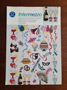Coats Intermezzo Birthday Celebration Counted Cross Stitch Pattern - Picture 1 of 4
