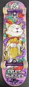 SUPER RARE Signed By Tyler Surrey Sk8mafia Skateboard Deck - Picture 1 of 9
