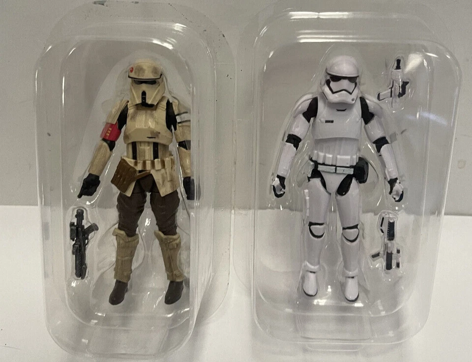 Star Wars Scarif Stormtrooper VC133 y First Order Stormtrooper Nuevo en Plástico Foto 1 de 1